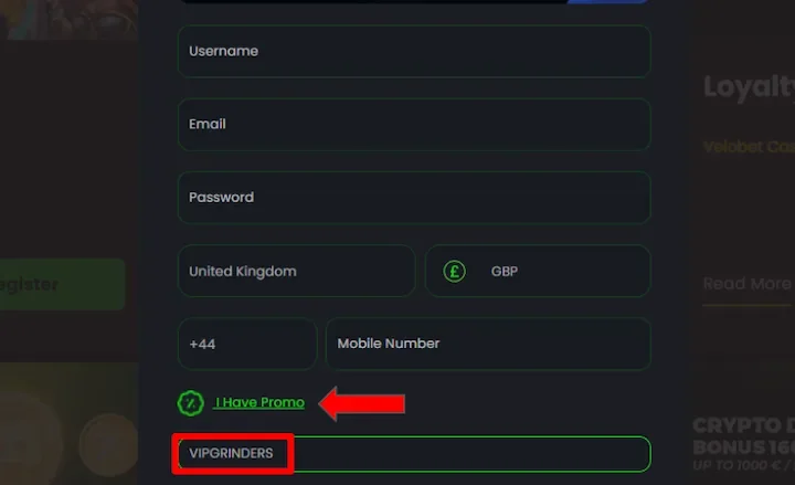 How To Use Velobet Casino Promo Code Tips